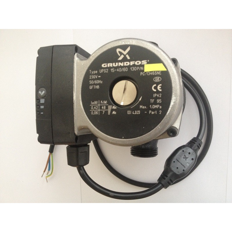 Bomba Grundfos UPS2 15-40/60 130m CLASE ENERGETICA A Bomba Grundfos UPS2 15-40/60 130m CLASE ENERGETICA A