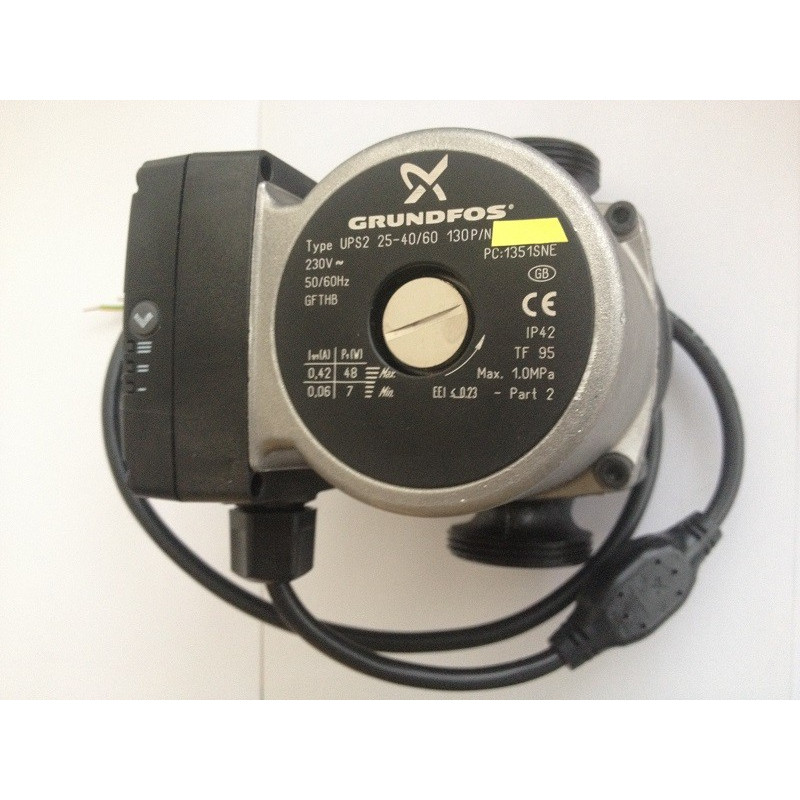 Bomba Grundfos UPS2 25-40/60 130m CLASE ENERGETICA A Bomba Grundfos UPS2 25-40/60 130m CLASE ENERGETICA A